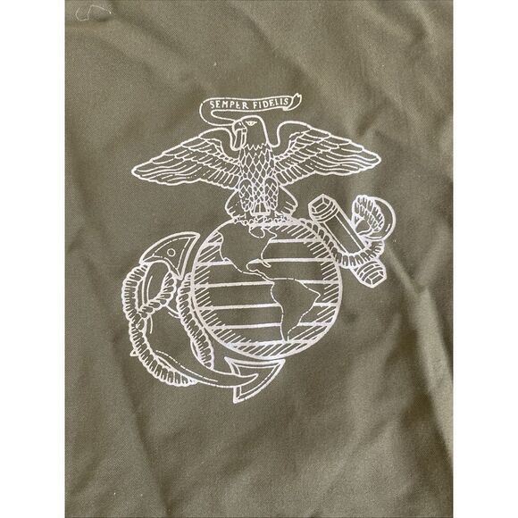 Mens New Balance Marines Green Jacket Full Zip Medium Nylon Reflective USA Made - Picture 4 of 13